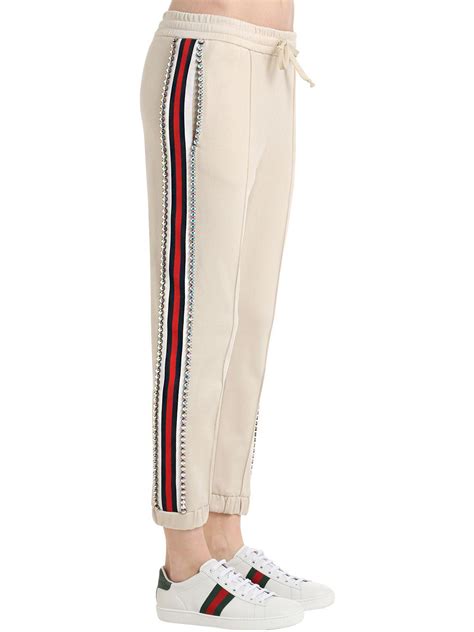 gucci track pants - womens|Gucci tracksuit pants.